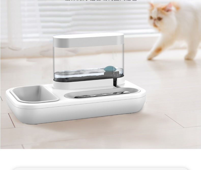 Automatic Pet Water Fountain with Double Bowl product image