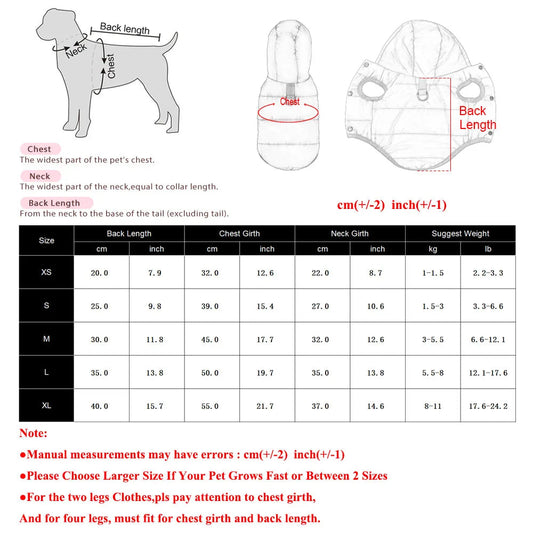 Cozy Hooded Pet Jacket product feature