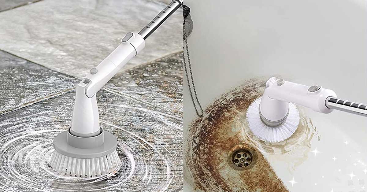 Handheld Electric Bathroom Scrubber