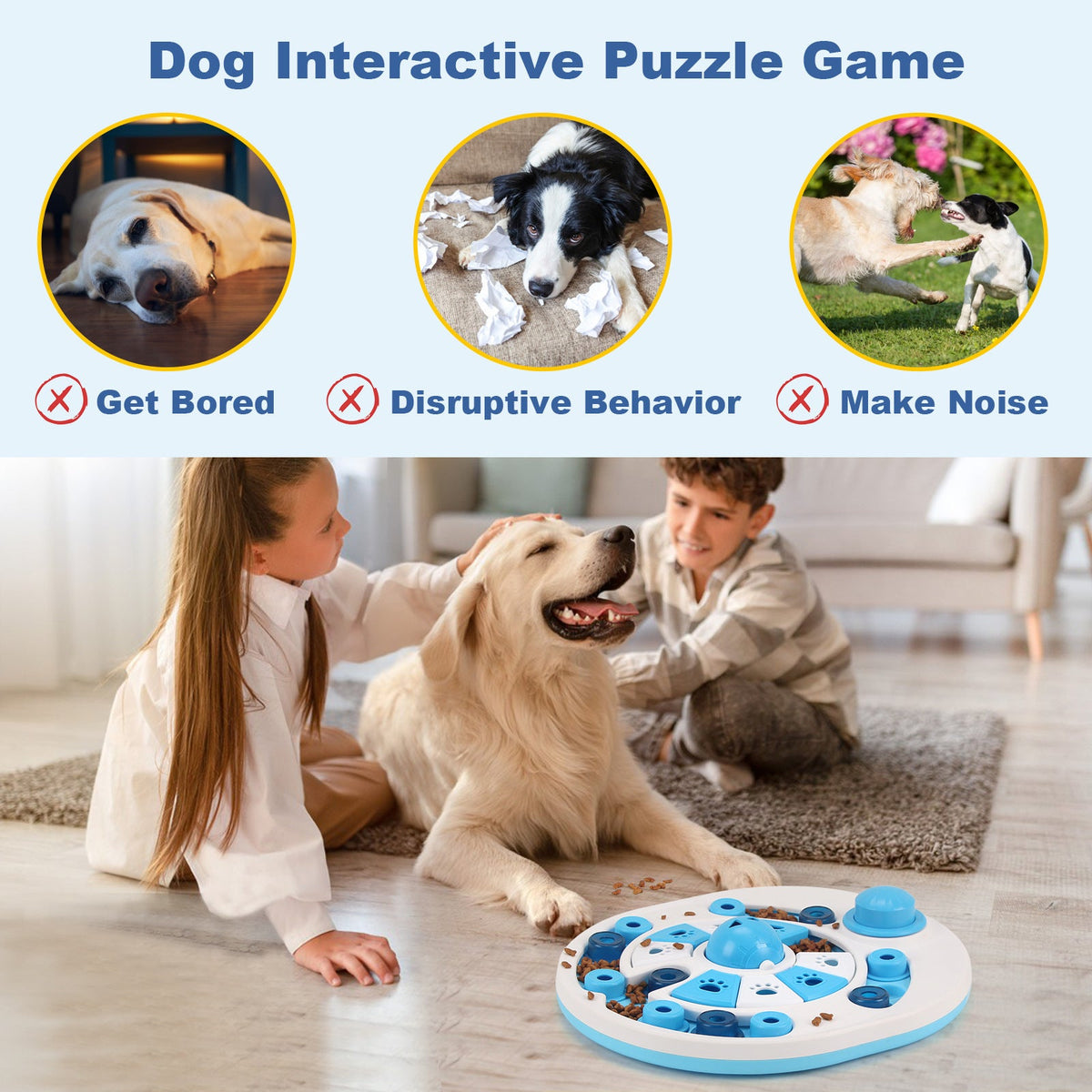 Interactive Dog Puzzle Feeder product image