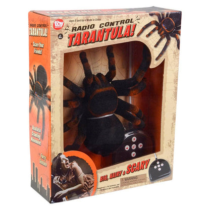 Remote Control Tarantula – 10" Scary Toy