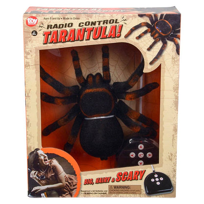 Remote Control Tarantula – 10" Scary Toy