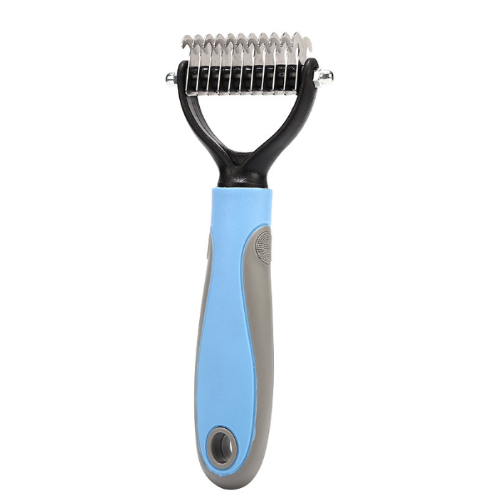 De-Shedding Pet Grooming Brush for Dogs & Cats – Reduces Shedding Up to 95%