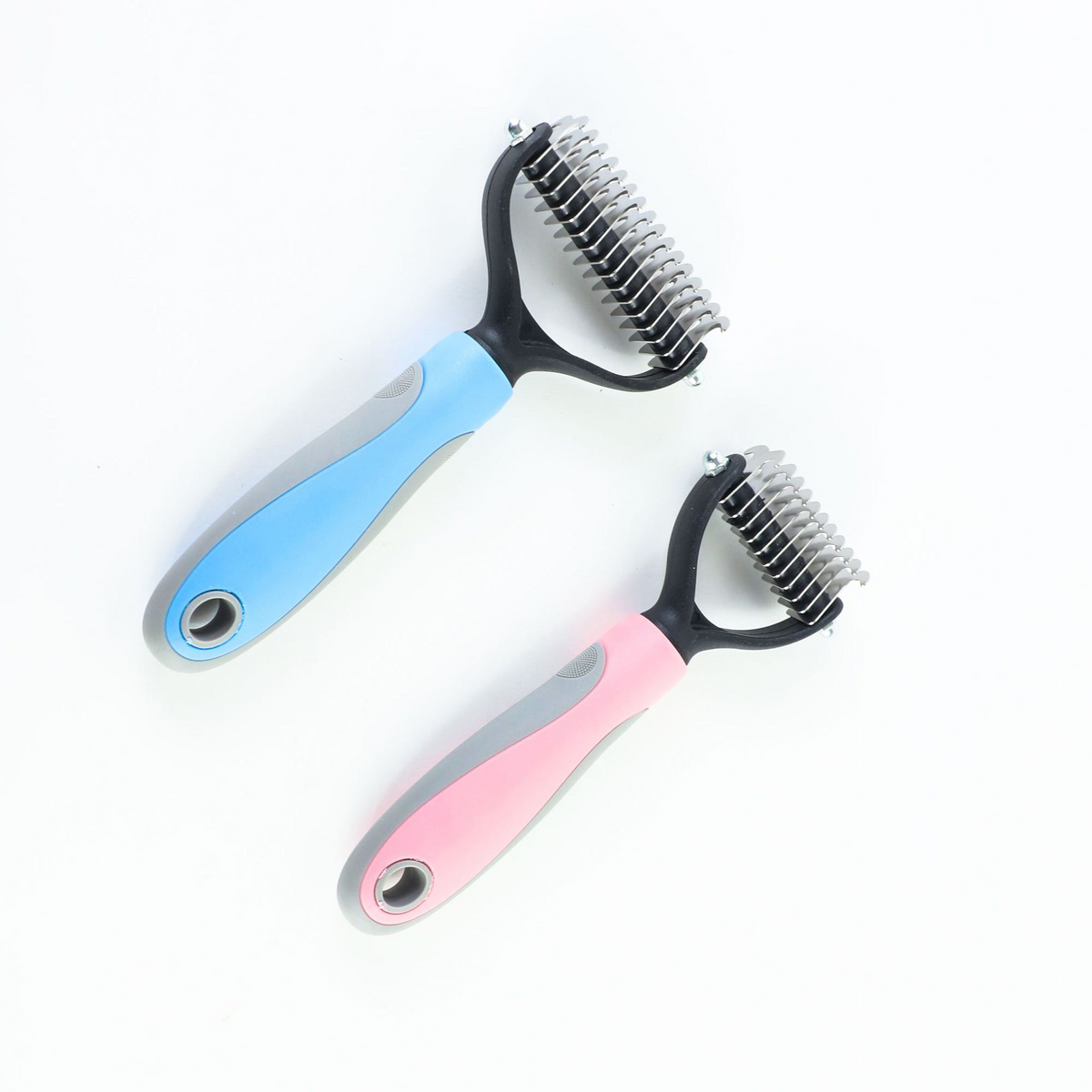 De-Shedding Pet Grooming Brush for Dogs & Cats – Reduces Shedding Up to 95%