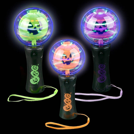 Halloween Light-Up Wand – Jack O Lantern Magic