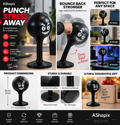 Desktop Punch Ball – Beat the Stress