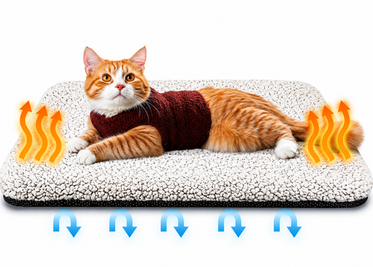 Self-Heating Pet Pad for Cats and Dogs