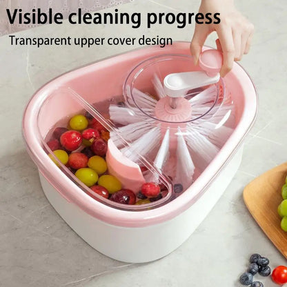Fruit Cleaner Spinner – 720° Deep Wash