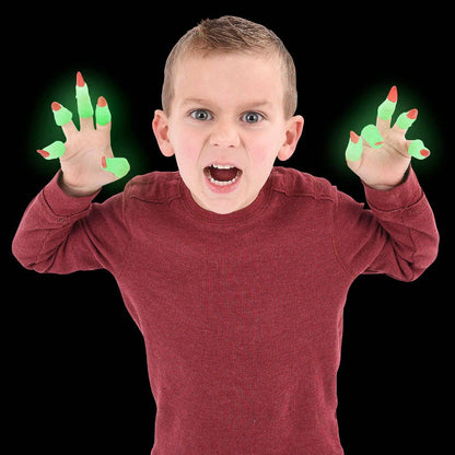 Glow-in-the-Dark Martian Fingers – 3" Halloween Toy