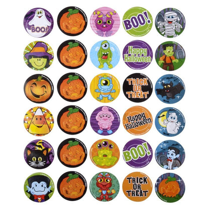 Halloween Roll Stickers – 500pcs Assorted Designs