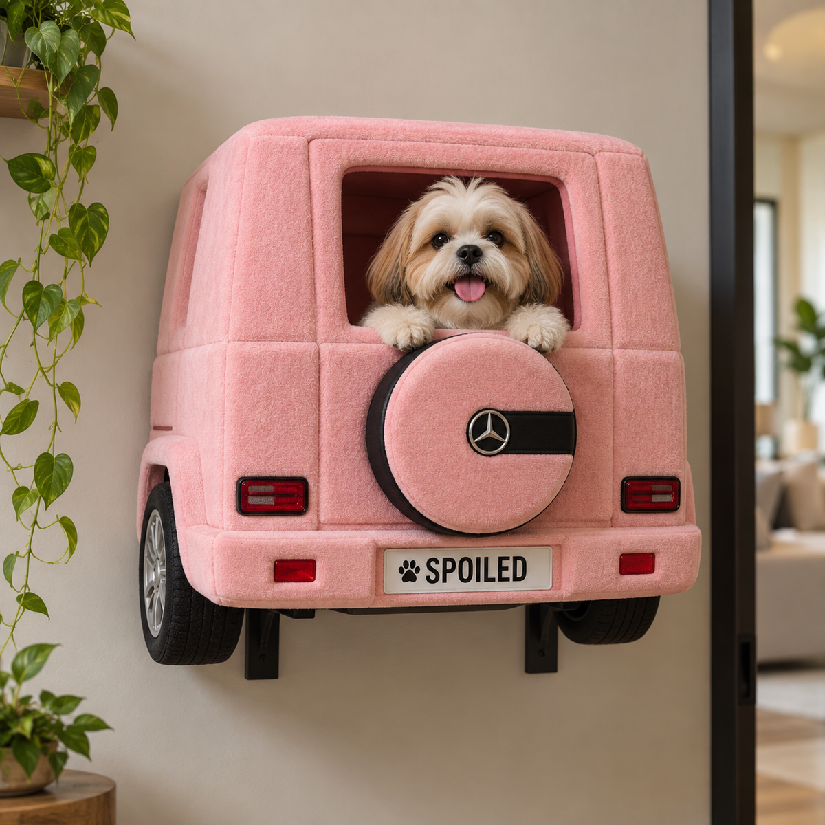 Luxury Car Dog Bed