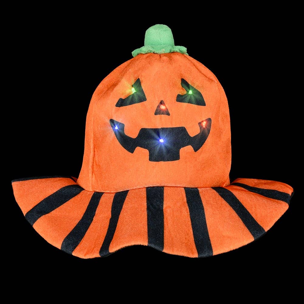 Light-Up Jack O Lantern Hat – Halloween Costume