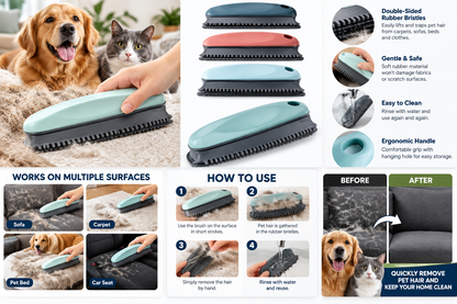 Pet hair remover how to use and before after guide