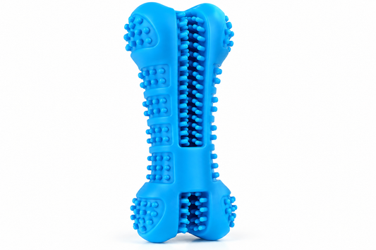 Soft Rubber Dog Toothbrush premium studio product image