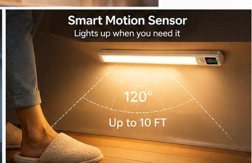AShopix motion sensor under cabinet LED light