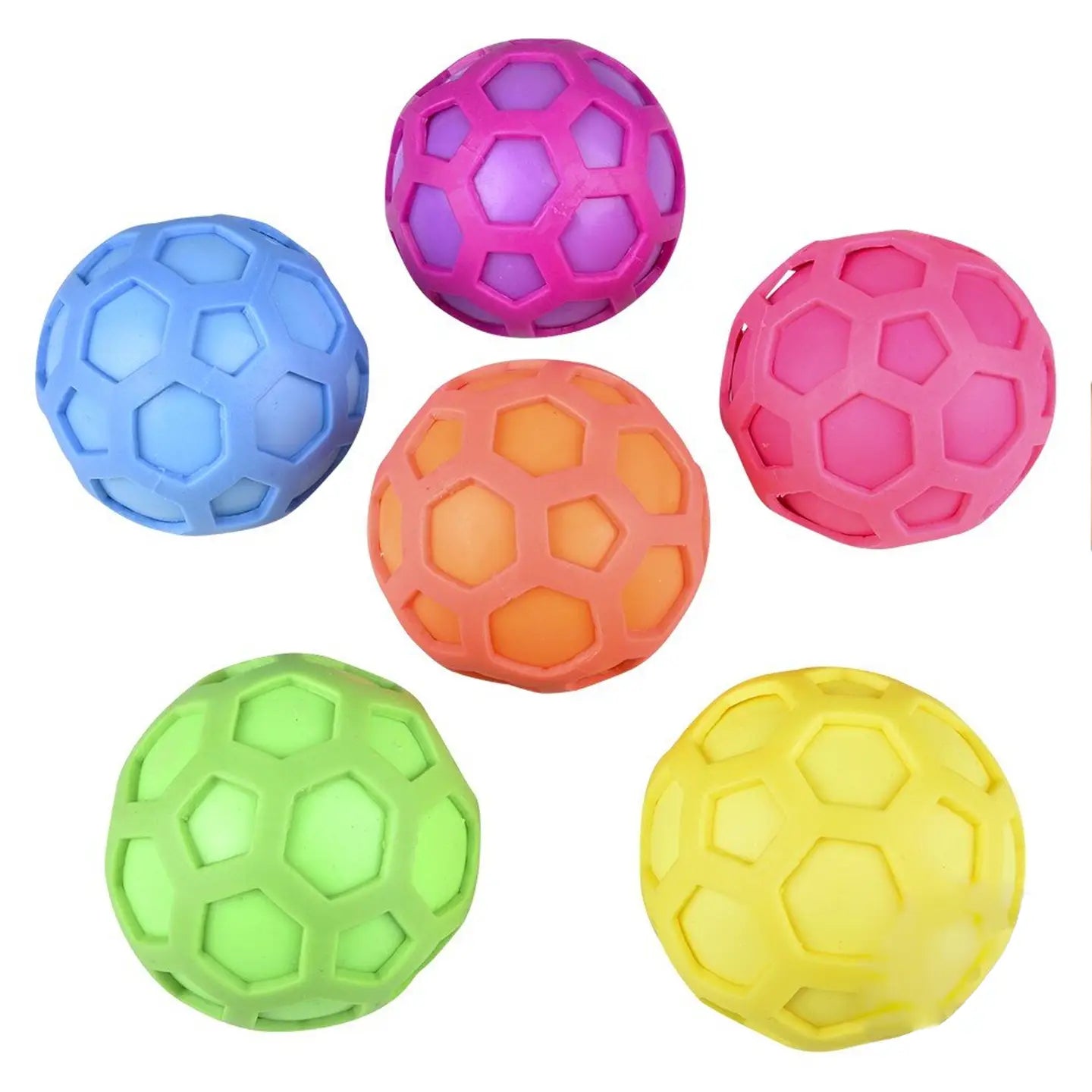 Squish & Stretch Honeycomb – Fidget Toy Display Pack