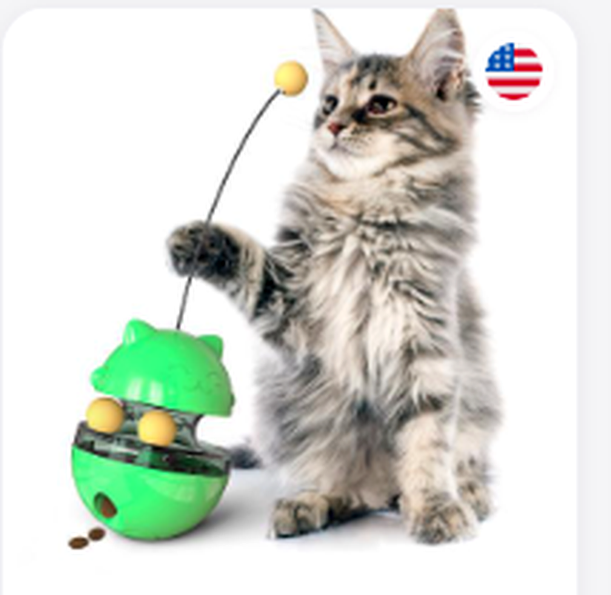 Interactive Cat IQ Treat Ball high resolution product image
