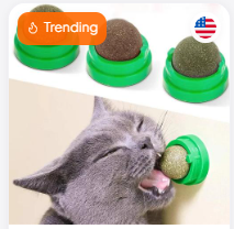 Catnip Balls for Cats – Interactive Catnip Toy