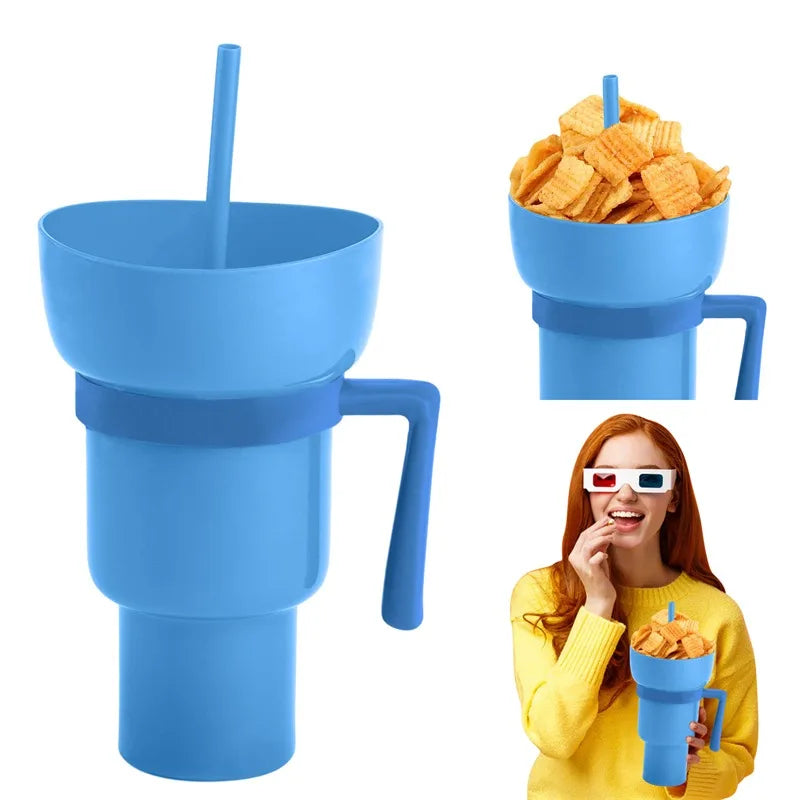 Snack & Drink Combo Cup – Smart 2‑in‑1