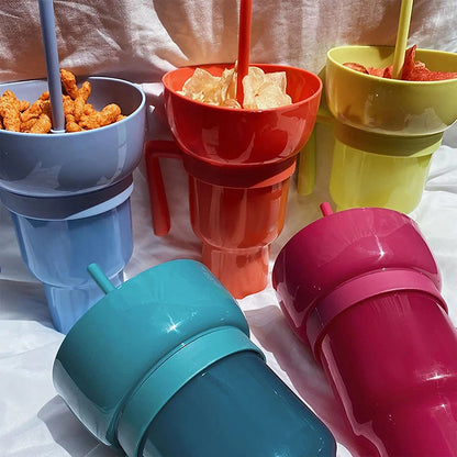 Snack & Drink Combo Cup – Smart 2‑in‑1