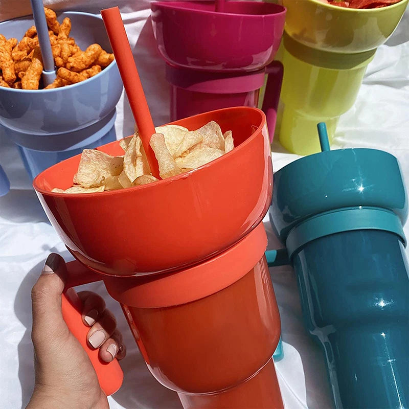 Snack & Drink Combo Cup – Smart 2‑in‑1
