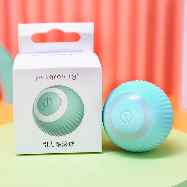 USB Rechargeable Rolling Ball Cat Toy