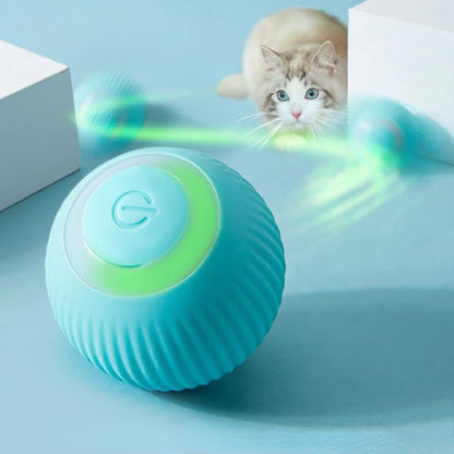 USB Rechargeable Rolling Ball Cat Toy