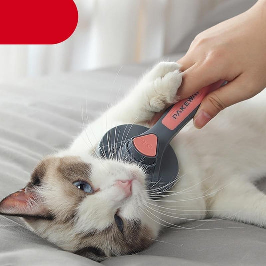 New Dog And Cat Hair Comb Pet Dog Hair Special Needle Comb Cat Hair Cleaner Cleaning and Beauty Products Pet Grooming Brush Effectively Reduces Shedding by Up to 95% Professional Deshedding Tool for Dogs and Cats