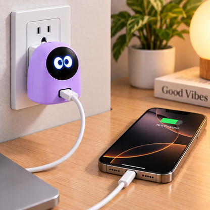45W Smart USB-C Fast Charger with Digital Display