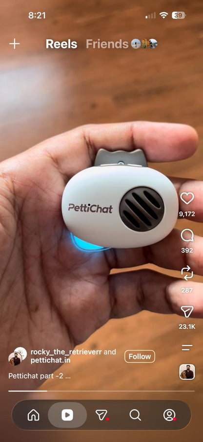 PettiChat pet communication device