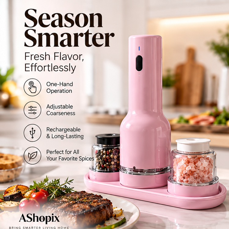 AShopix electric spice grinder premium hero